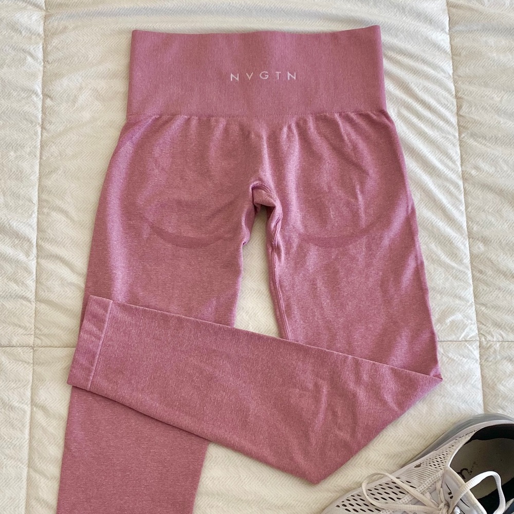 NVGTN Pink Contour Seamless Leggings - On Hold
